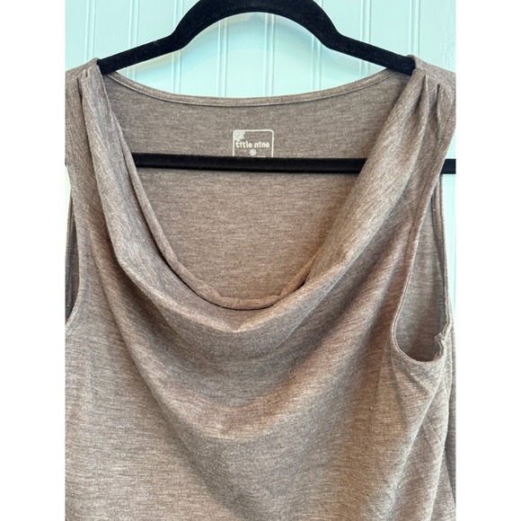 Travel Dress Title Nine Women's Sleeveless Brown Midi Dress  S  Travelcore - Picture 4 of 5